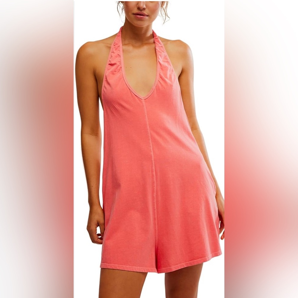 FP MOVEMENT HOTSHOT HALTER ROMPER Rt$60